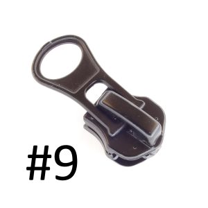 #9 METAL slider (locking) for Molded zip