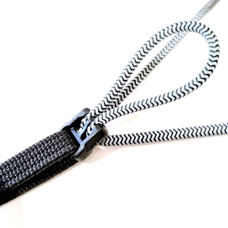 Double bungee lock with 2.5mm cord